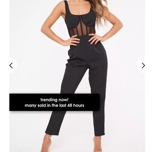 Misguided black jumpsuit ‼️‼️
